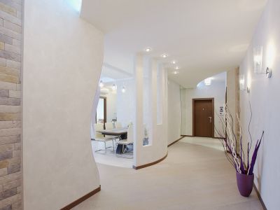 Дизайнерский ремонт студии 45 кв.м.